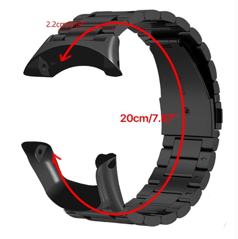 Stainless Band Strap Suitable for Sunnto Ambit 3/3 Run/2S/2 Smartwatch Bracelet Wristband Waterproof Quick Release Loop