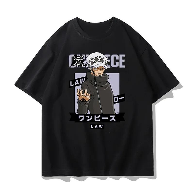 One Piece Graphic TShirt Luffy ACE Anime Tee Unisexs Summer Fashion Oversize Street Casual Y2K Tops Streetwear Clothing 2026