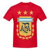 Argentina National Team Not Pilling Tshirt Retro Street Not Easy To Loosen Shirt