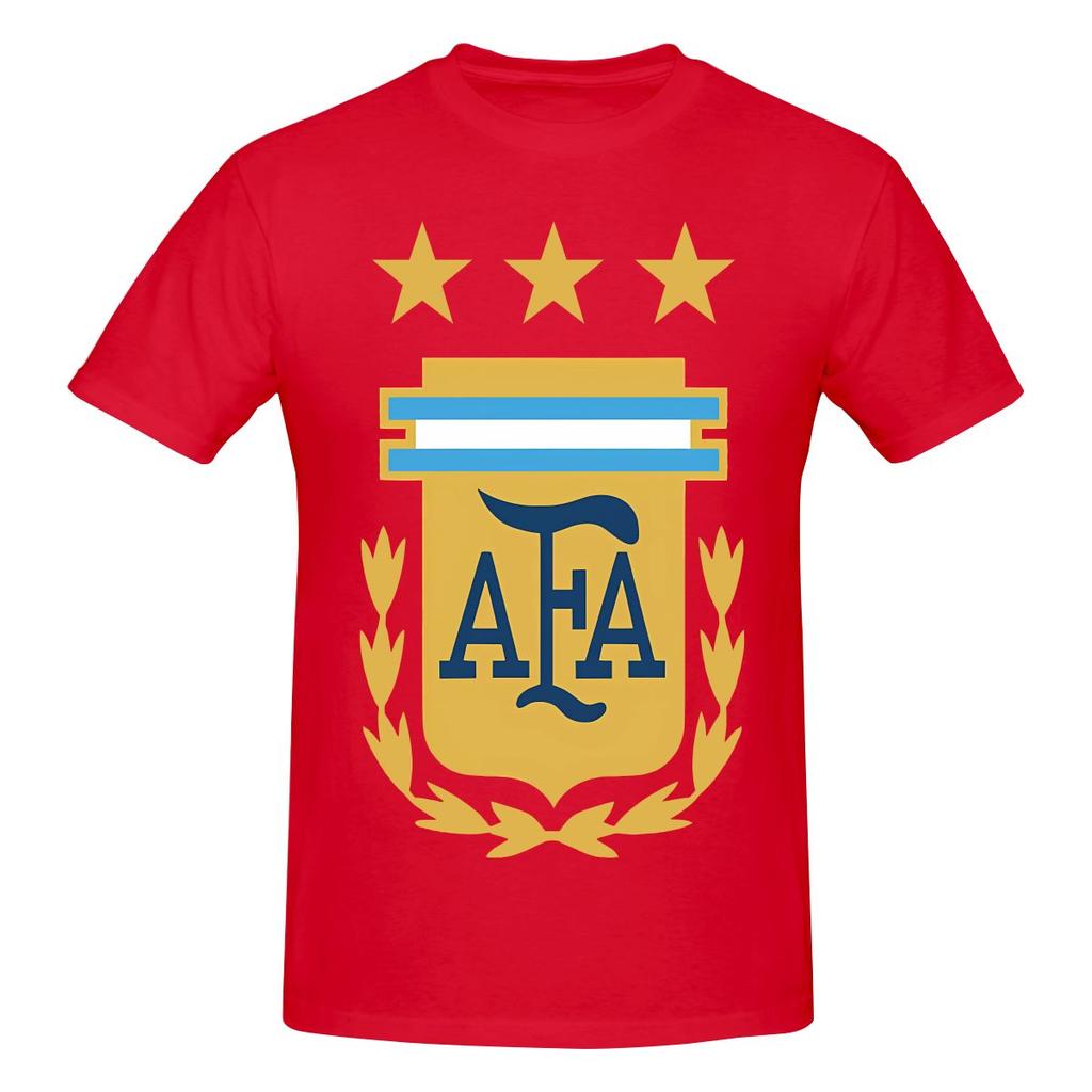 Argentina National Team Not Pilling Tshirt Retro Street Not Easy To Loosen Shirt