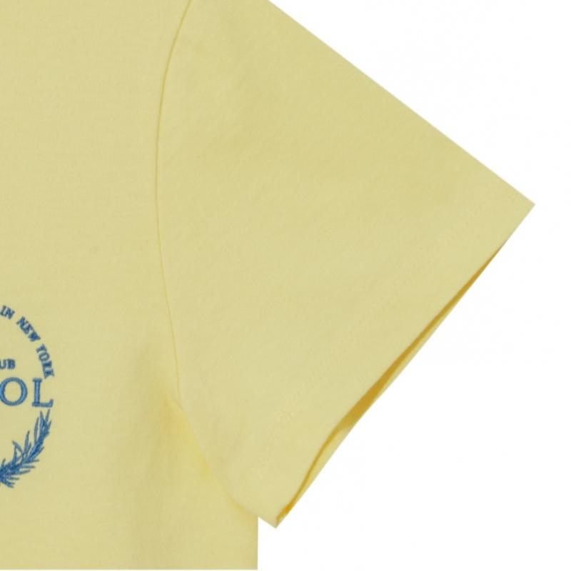 KANGOL Women S Laurel ShorT Sleeve T ShirT 2799 Lemon