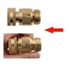 Brass Garden Hose Fittings Connector Adapter Brass Female Faucet Leader Couplers