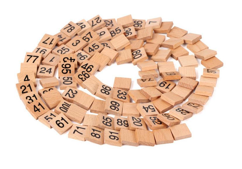 Children's Wooden 1-100 Multiplication Board - Educational Math Toy for Toddlers