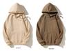 Black Solid Color Hooded Sweatshirt for Women - Korean Style, Loose Fit, Casual, Versatile, Plus Velvet Jacket for Autumn/Winter.