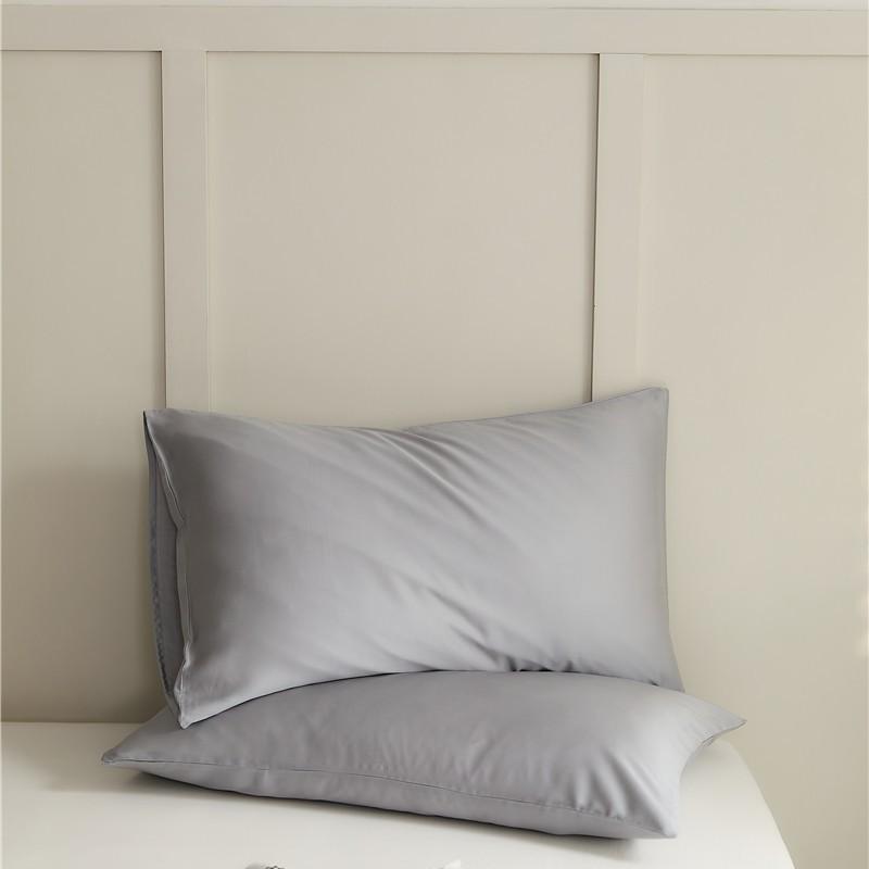 Leisel Tencel Pillowcase Single Pack - Single Pillowcase Solid Color Pillowcase Bedding Pillow Core Kit