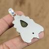 Gift For Women Pendant 925 Sterling Silver Natural Labradorite Rough Gemstone