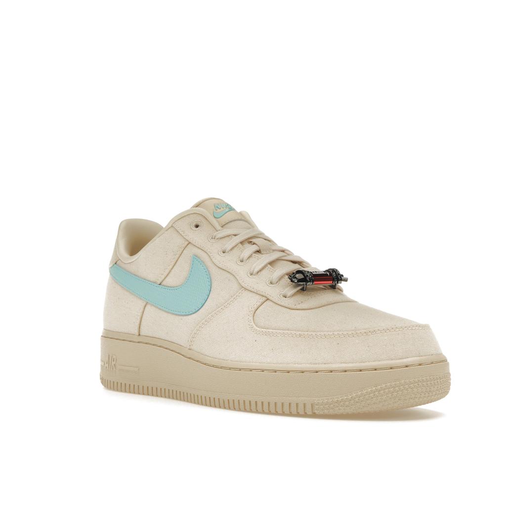 Nike RTFKT X Air Force 1 Low Human Unisex Sneakers Cream Natural Baltic-Blue FQ3954-100