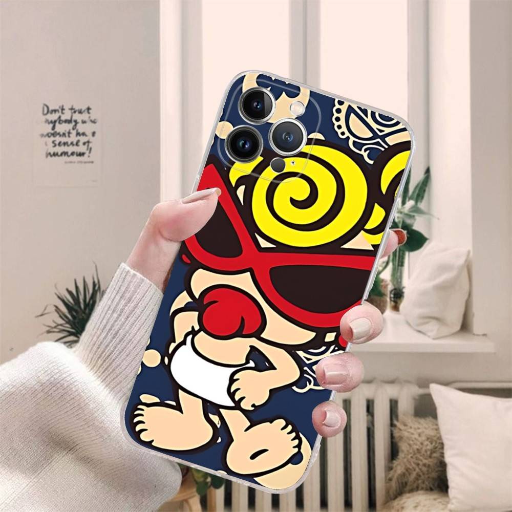 Japan Fashion H-Hysteric M-Mini For iPhone 17 16 16e 15 14 13 12 11 Pro Max Mini Plus Phone Case