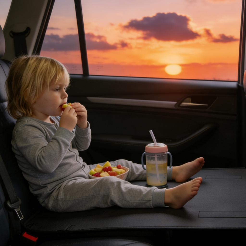 Estensore Sedile Viaggio Bambini Aereo Auto Estensione Pad Letto da Viaggio Bambini Piede Sospeso Pad