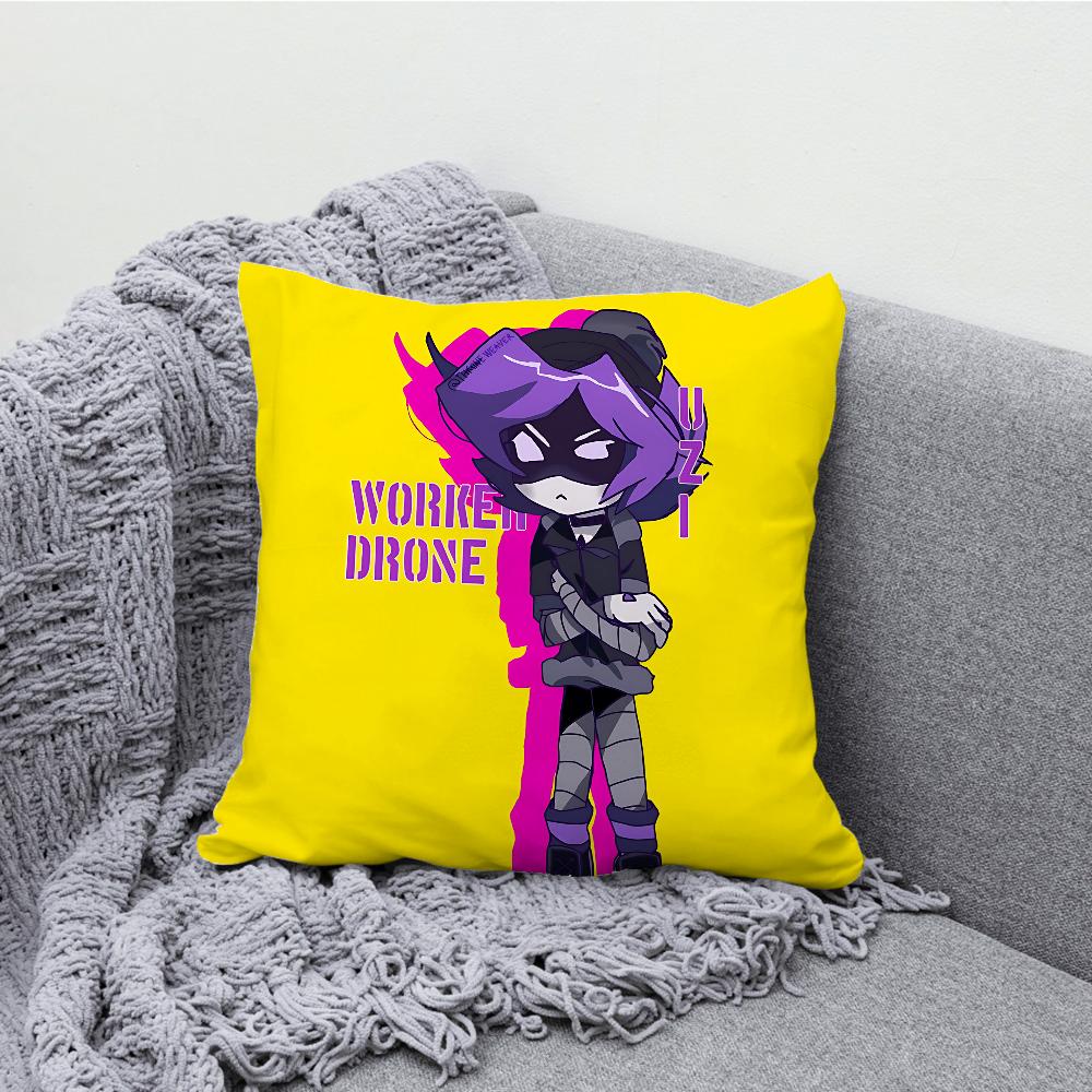 M-Murder D-Drones N J Cyn Pillow Case Soft Cushion Cases for Farmhouse Sofa Decor Home Decorations and Protector Pillow Case
