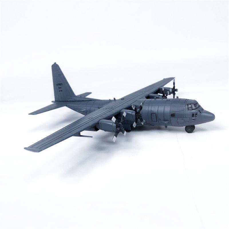 1: 200 Ac-130h Luftgestütztes Kanonenboot Angriffsflugzeug Militär-Enthusiasten Sammlerstücke Heimdekoration Ornamente Geburtstagsgeschenke