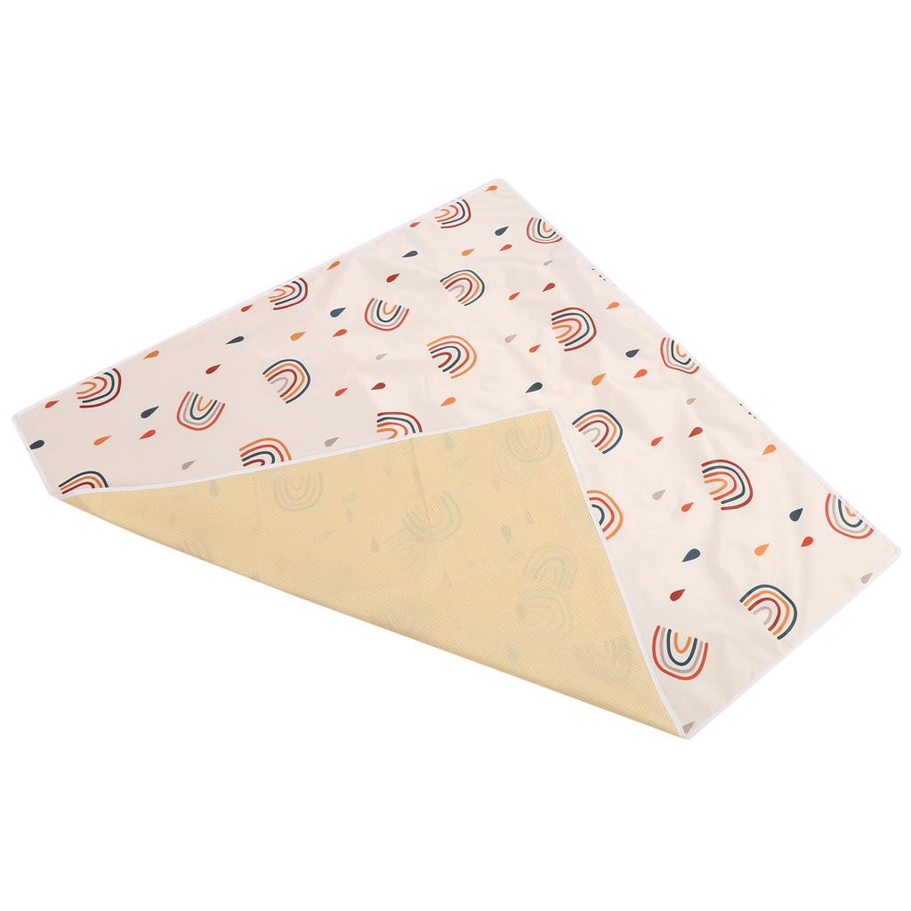 Baby Dining Chair Mat Waterproof Under High Chair Floor Protector AntiSlip Play Mat(110 X 110CM