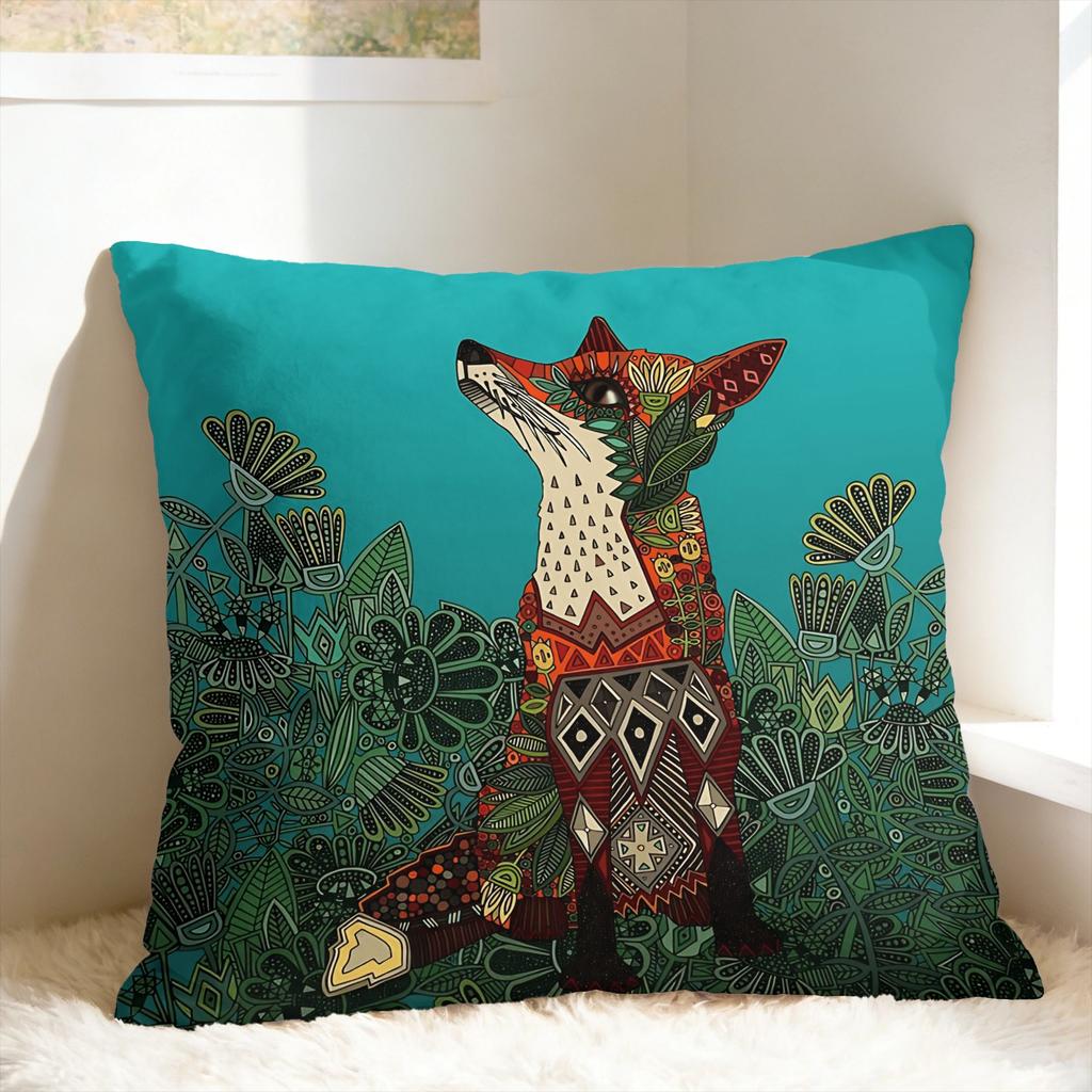 Exotic Animals & Abstract Patterns Pillow Case Soft Pillow Cover Fashion Pillowcases For Wedding Party Home Decor