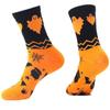 2Pairs Pumpkin Tube Socks Bat Cotton Socks Women Breathable Mid-Calf Stockings  Party