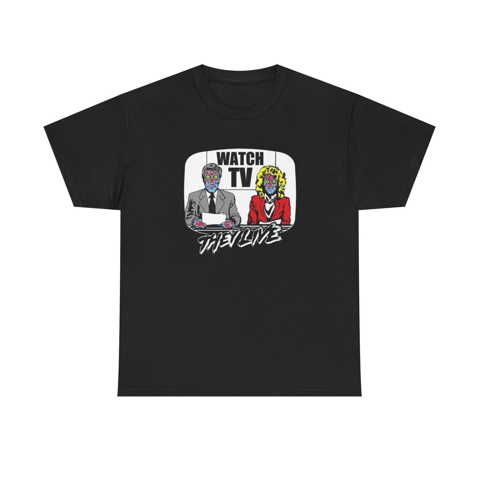 

Watch The News Zombies T Shirt S-5XL NEW Unisex Cotton Tee 4XL