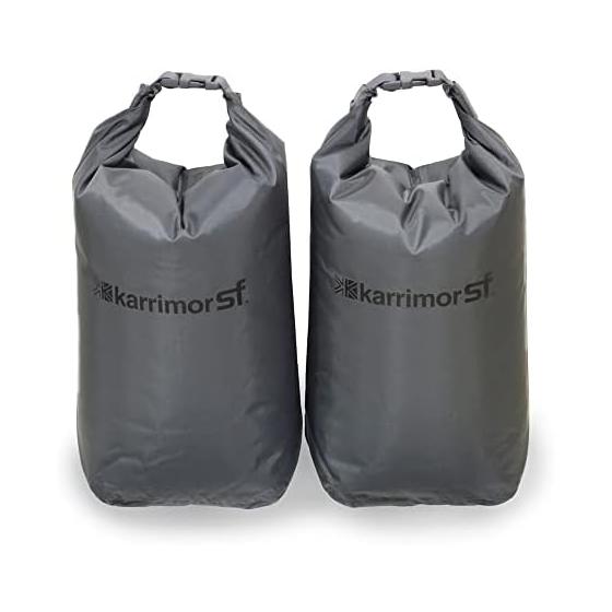 [Karimar] SF Dry Bag Small 12L Pair (Set of 12Lx2 D1SP SF Dry Bag Small Pair Waterproof Bag Waterproof Bag Waterproof Bag Waterproof Bag (Gray