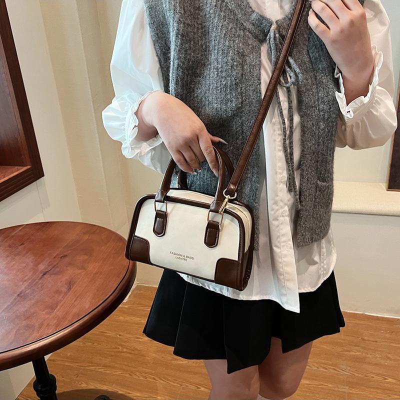 Retro Minimalist Small Square Crossbody Bag Spring Summer New Handheld Women's Fashion Versatile Quality Handbag