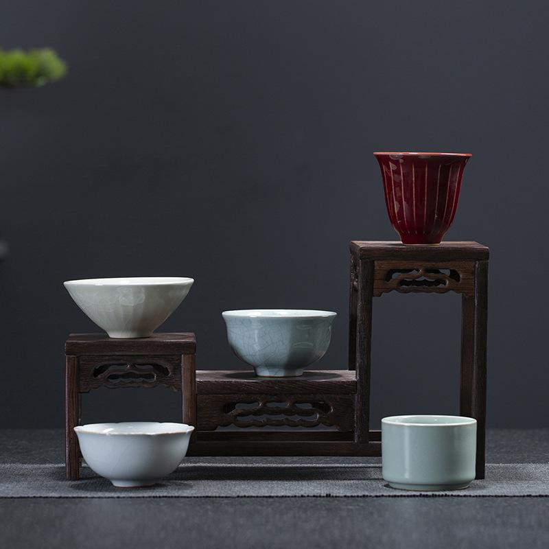 Five famous kiln tea cups, tea cup sets, tea cups, master cups, business company events, cultural and creative souvenirs