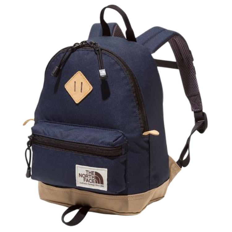 

The North Face 7L Solid Color Logo Print Zipper Closure Backpack Unisex backpack Deep-Blue NMJ72364UN Dark Blue,Mini