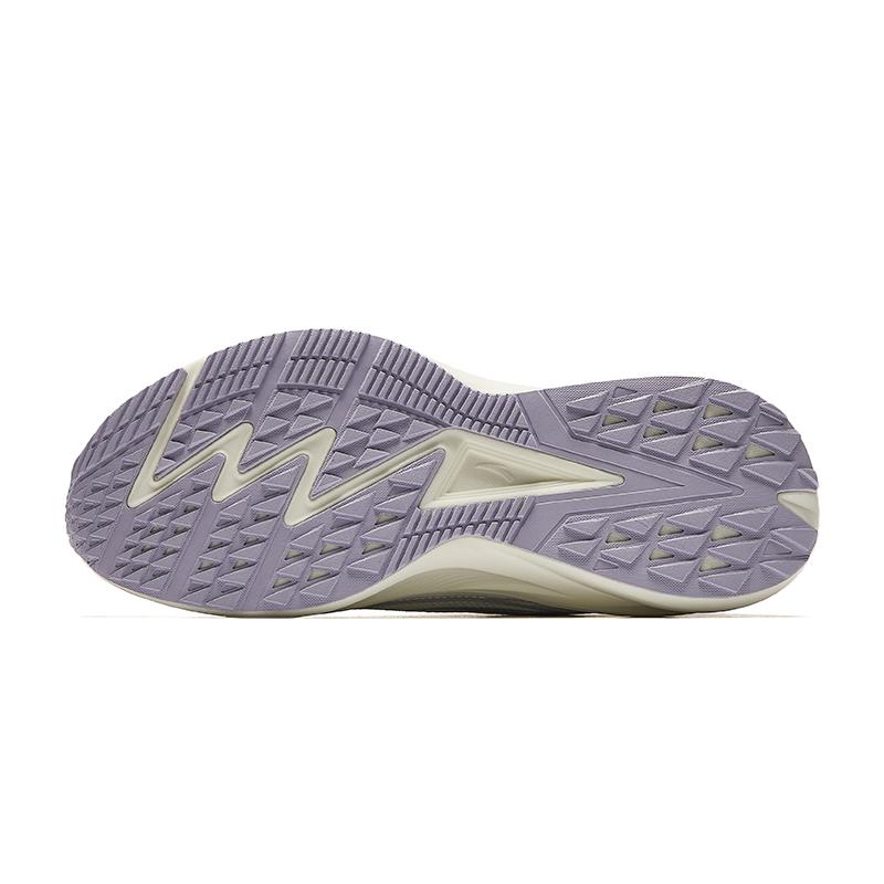 New Anta Cushioning Wear Resistant Low Top Running Shoes Women's Ivory White 922435517-1
