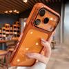 Clear Phone Case For For Iphone 13 14 1 16 17 Pro Max Flip Lens Stand Holder Bracket Shockproof Plating Bumper Protection Cover