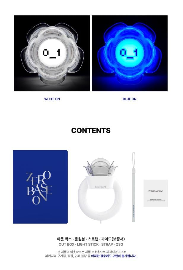 ZEROBASEONE - OFICJALNY LIGHT STICK Oficjalny Penlight Importowany ZB1