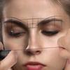 Vorgestempelte 20M Microblading Mapping Fadenflasche Augenbrauenfaden Brows Marker Linie Weiß Permanent Make-up Tattoo Färbewerkzeug