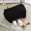 Girl Waterproof Makeup Bag Travel Cosmetic Pouch with Zipper Quilted Toiletry Organizer for Women Portable Makeup Brushes Case