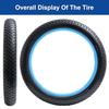 FengCan 26x4.0 Tire, 26x4.0 100-559 Bicycle Tire, Compatible with 26-inch Fat Bikes, Mountain Bikes, and Electric Bikes, 4.0-inch Section Width (BQ084