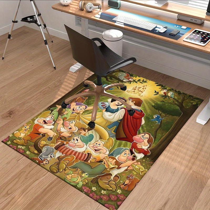 1pc, Snow White and the Seven Dwarfs Area Rug - Home Decor, Gift for Friends, Living Room, Office Carpet, Outdoor RugP002