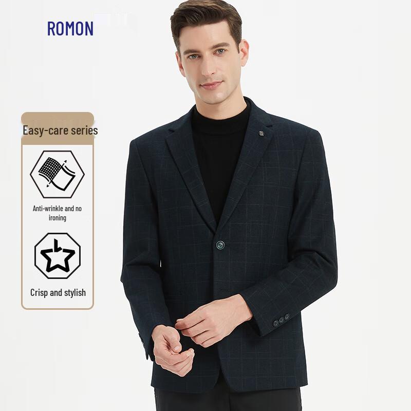 Luomen Men's Anti-Wrinkle Business Casual Suit Jacket