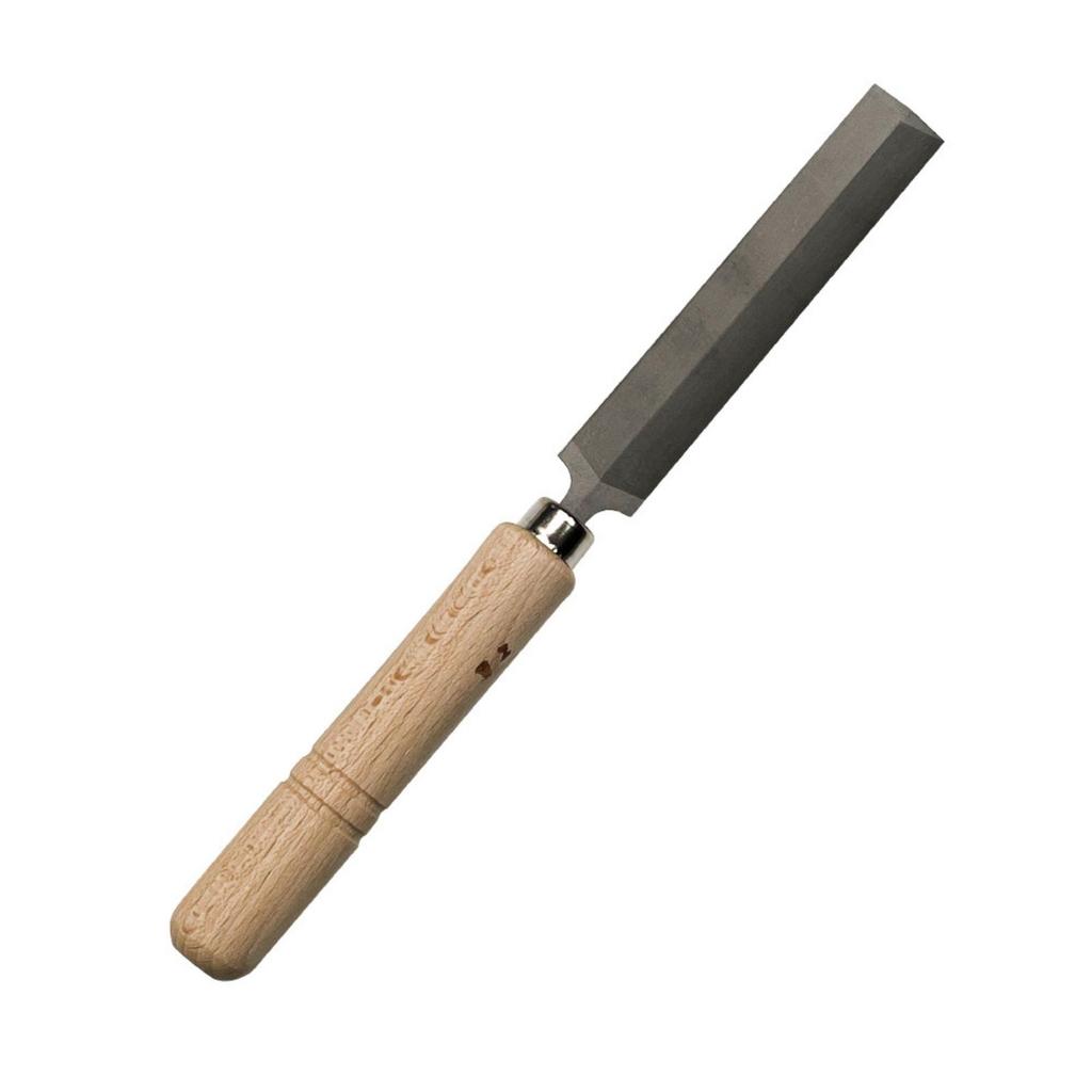 Hand Saw Sharpening Tool Faceted Profile File Wood Handle