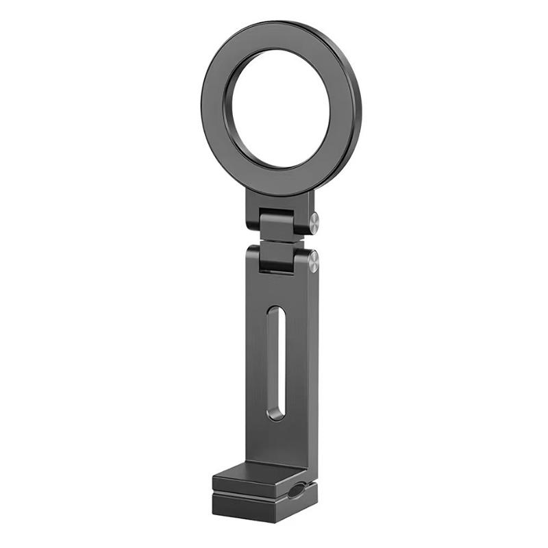 Adjustable ABS Magnetic Phone Holder Travel Essentials Flexible Rotation Hands-Free Airplane Phone Mount Seat Phone Stand