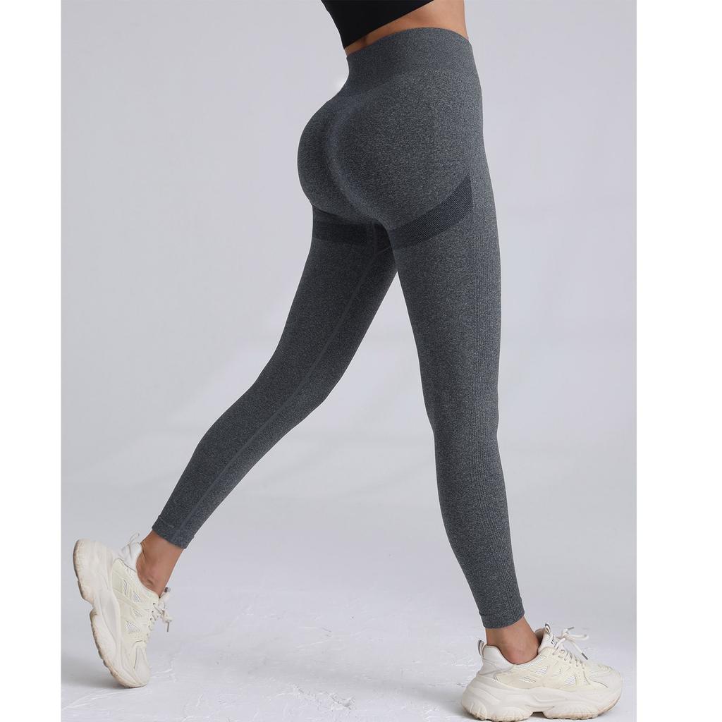 Women's Casual Seamless Hip Lifting Fitness Pants With Tight Fit And High Waist, Seach Hip Yoga Pants