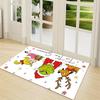 Christmas Spirit Carpet Rug Soft Washable Antislip Home Living Room Sofa Mats Personalized Christmas Rug