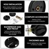 New Recessed Door Lock 304 Stainless Steel Hidden Recessed Cup Door Handle Keyless Recessed Door Pull for Bathroom Bedroom