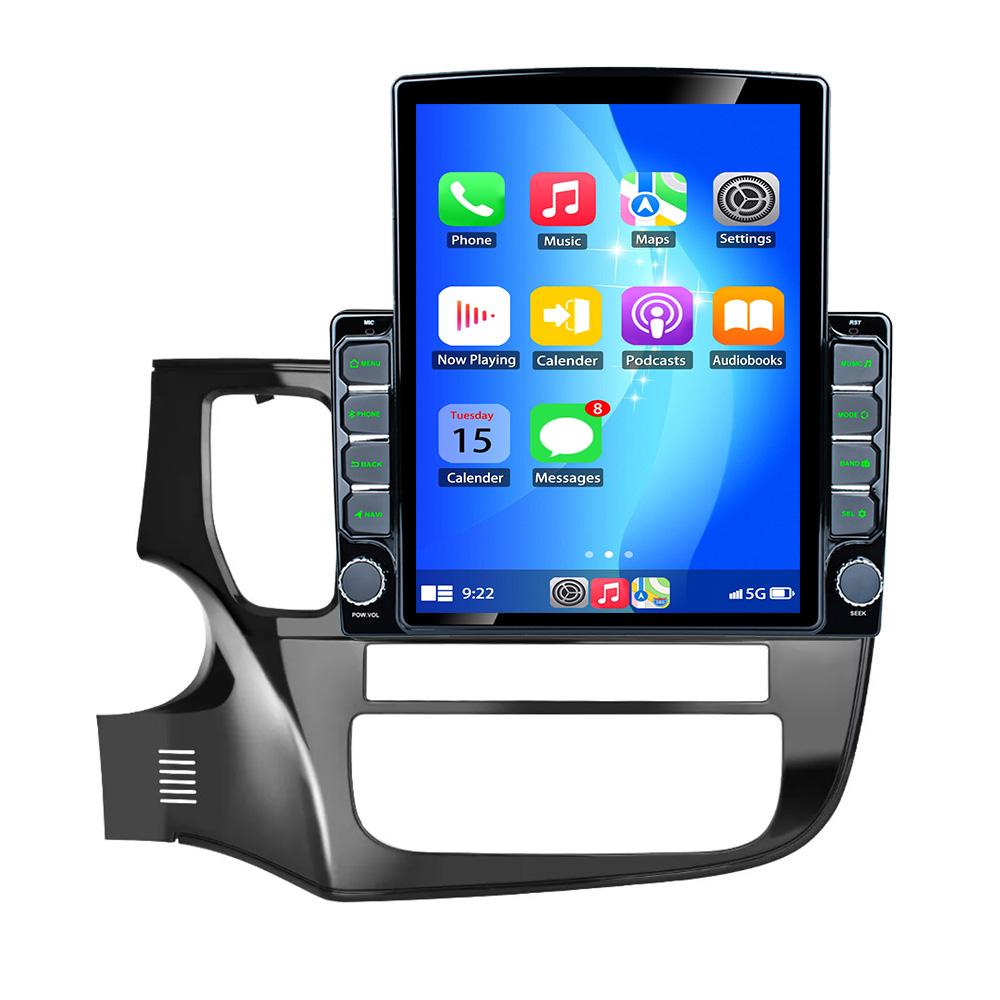 Radio wireless CarPlay Android Auto pentru Mitsubishi Outlander 3 2012-2018 4G Auto Multimedia GPS 2din 2Din BT