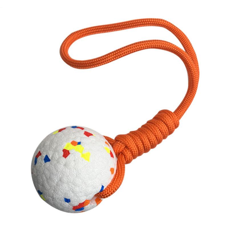 Pet Treat Balls with Rope Interactive Dog Rubber Leaking Balls Toy for Small Large Dogs Chewing Bite Resistant Toys Pet Supplies
