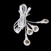 Lead Connecting Massager Cables Digital Buttons Electrode Wire Plug 2.5mm TENS