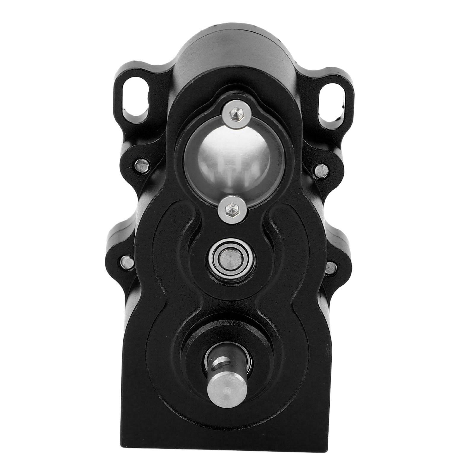 

RC Gear Box Motor Aluminum CNC Vertical Gearbox D1RC for SCX10 110 Remote Control Car Upgrade чорний