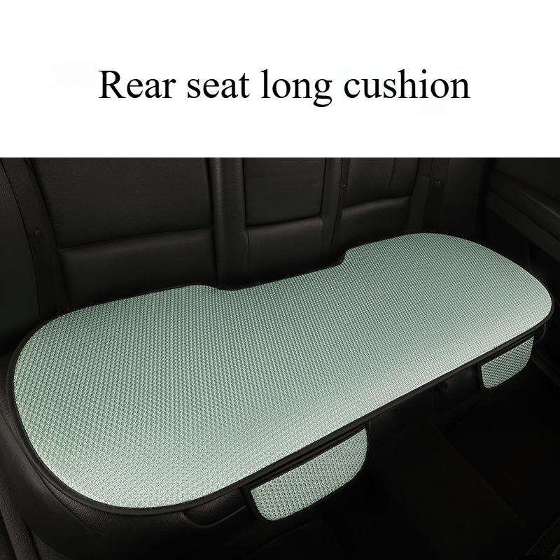 Universal Summer Ice Silk Car Seat Cushion Ventilated All Season Single Piece Comfortable Breathable Car Seat Pad
