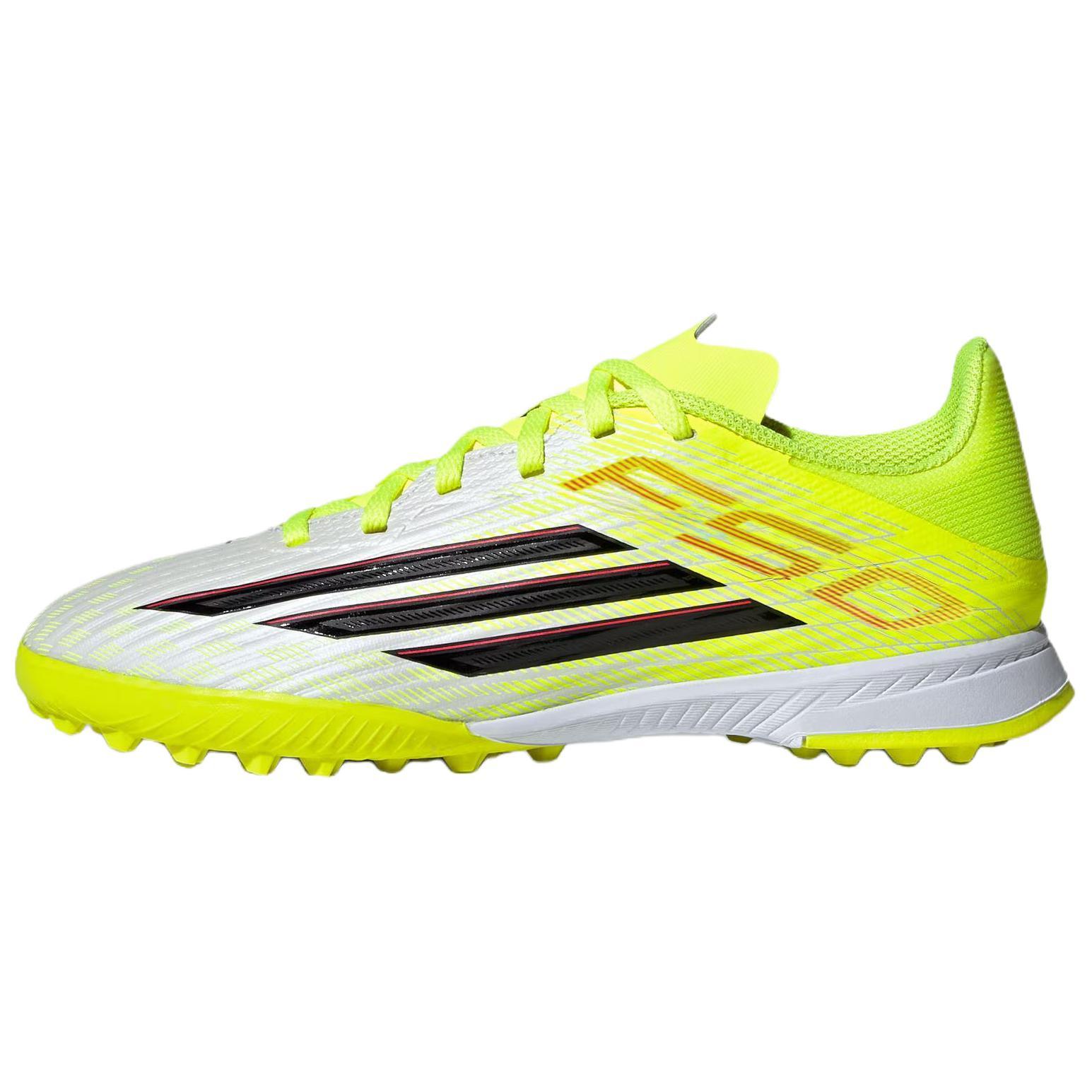 Adidas F50 League Low top Soccer Shoes Neon Yellow Black Kids  JR9018 32