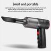 Vehicle Handheld Foldable Vacuum Long Nozzle Set Dust Remover Hotel Living Room Bedroom Dorm Wireless Cleaning Tool