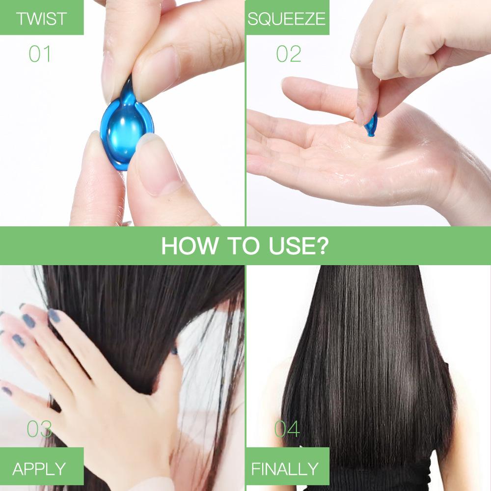 Hair Care Essential Oil, Dry and Frizzy Hair, Permed and Dyed Hair, Hair Essential Oil Nutrient Solution
