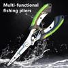 High-strength Fishing Tied Hooks Pliers Anti-slip Luya Pliers Durable Fish Pliers  Fishing Gear