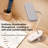 Flexible LED Clamp Desk Lamp 3 Colors LED Book Clip Lights Creative Clamp Night Light  Learning