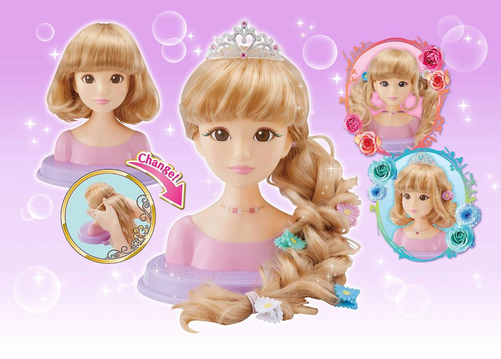Hair and Makeup Artist Flower Princess Long
