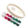 Beginner's Weaving Kit: Easy-to-Use Handwoven Material Set for Kids and Adults