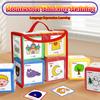 Toys Soft Dice Storytelling Montessori Language Expression Logical Thinking Training Parish Activities Game Sensory Toy Children