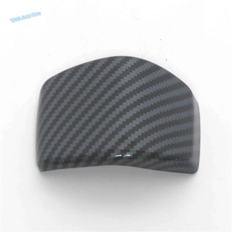 Carbon Fiber Car Shift Knob Cap Full Sticker Cover Trim For Toyota Land Cruiser LC70 LC250 LC300  2024 2025 Auto Accessories